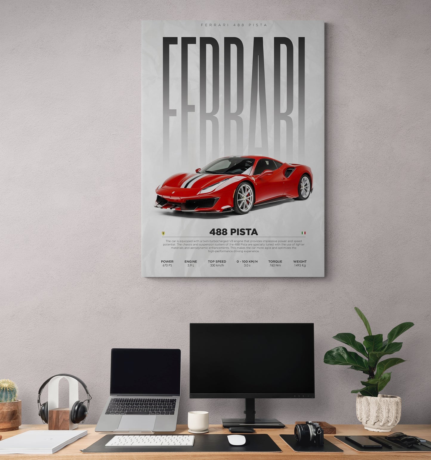 FERRARI 488 PISTA
