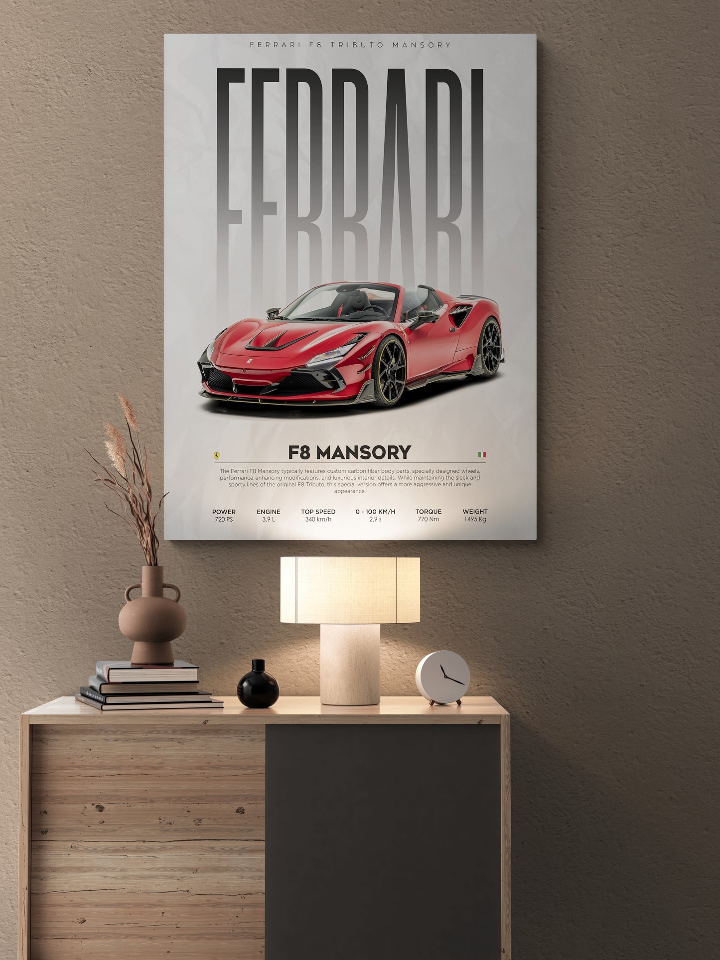 FERRARI F8 MANSORY