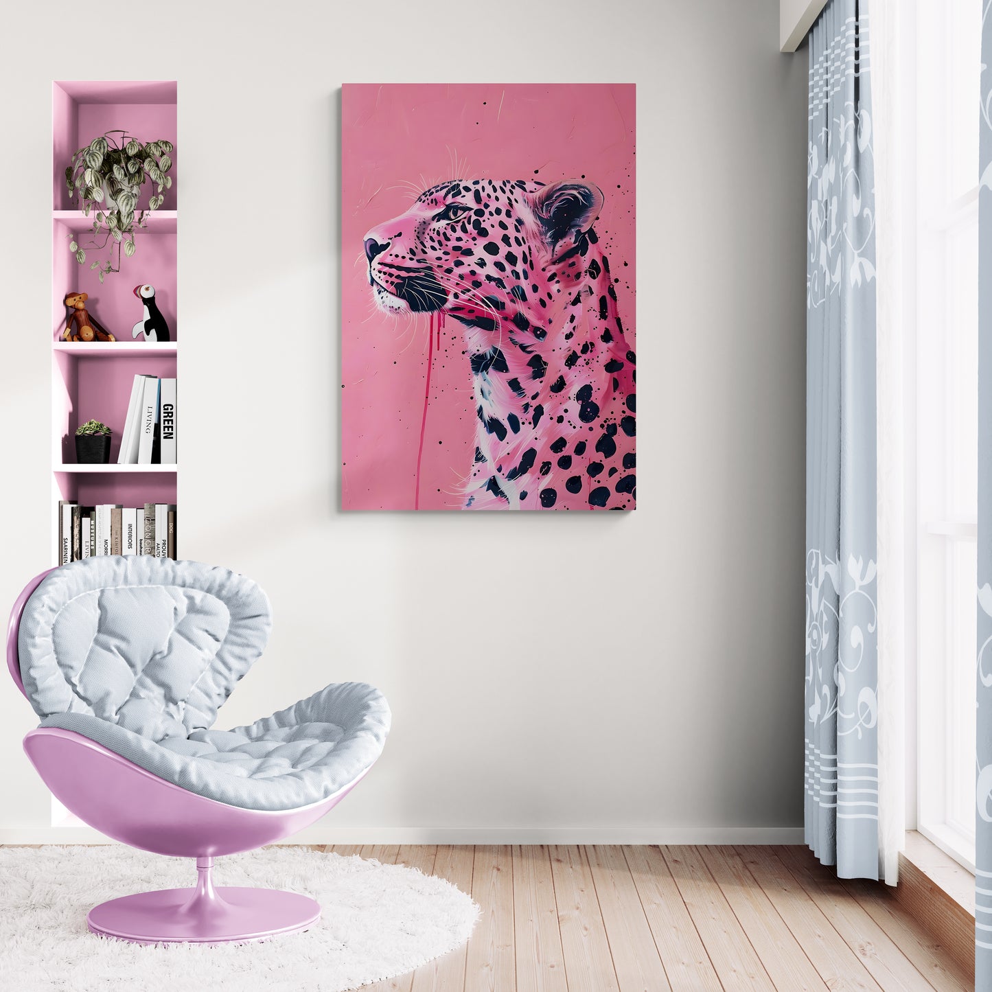 PINKISH LEOPARD