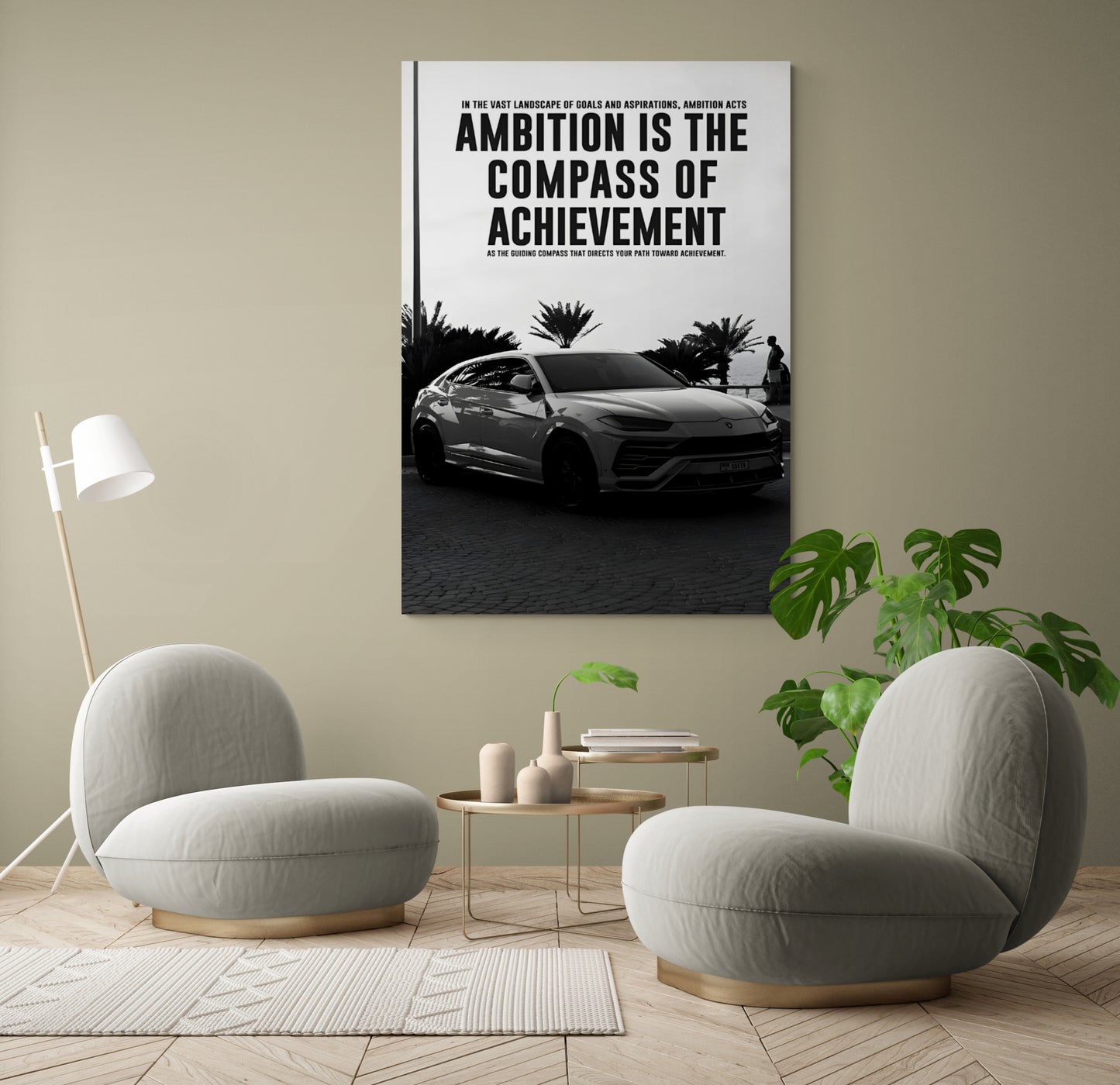 AMBITION IS THE COMPASS OF ACHIEVEMENT - MINDSET