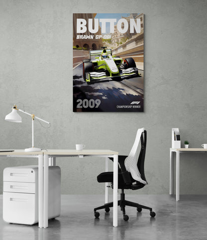 FORMULA 1 - BUTTON BRAWN GP 001