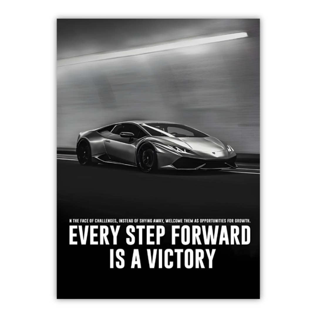 EVERY STEP FORWARD IS A VICTORY - MINDSET