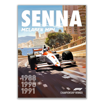 F1 SENNA MCLAREN MP4