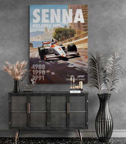 F1 SENNA MCLAREN MP4