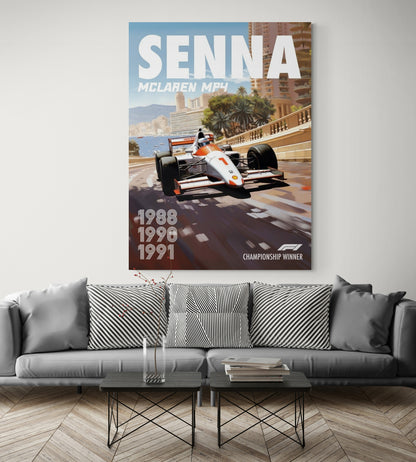 F1 SENNA MCLAREN MP4