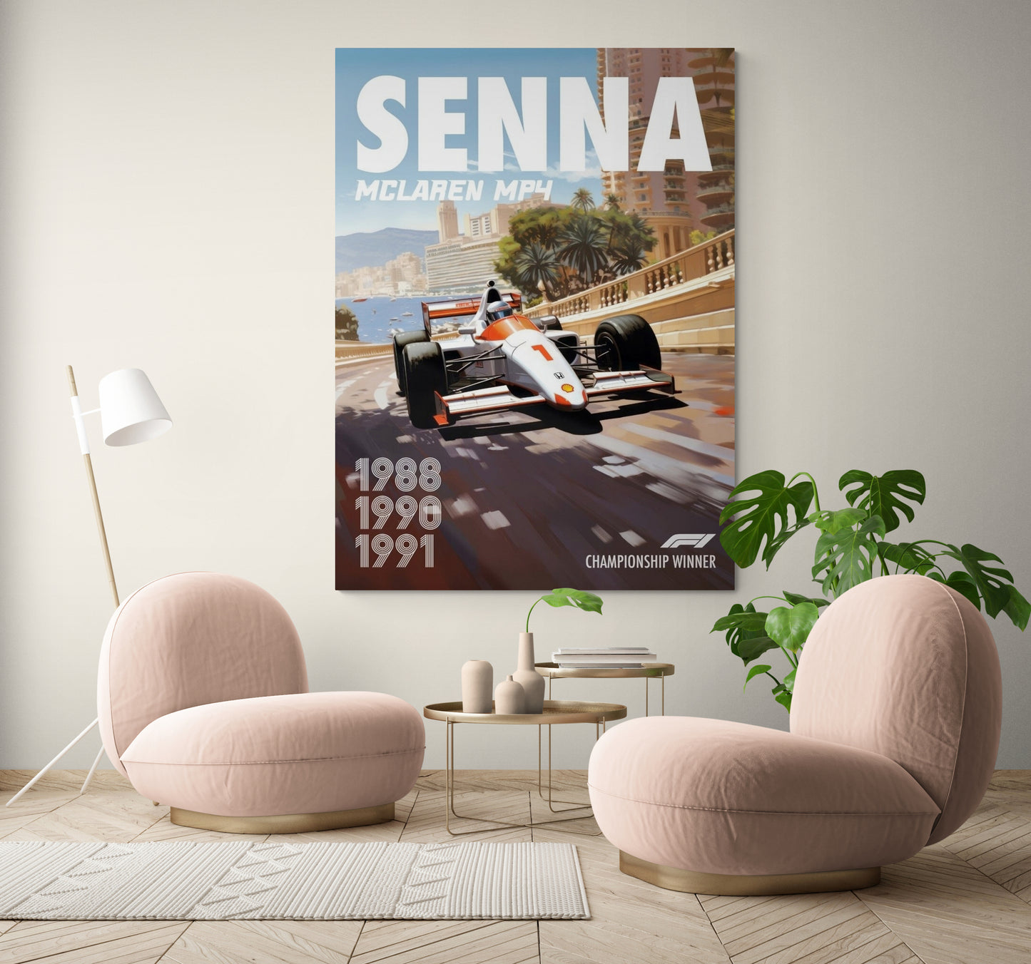 F1 SENNA MCLAREN MP4