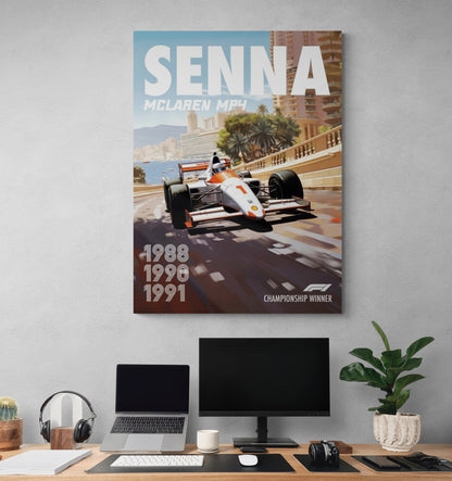 F1 SENNA MCLAREN MP4