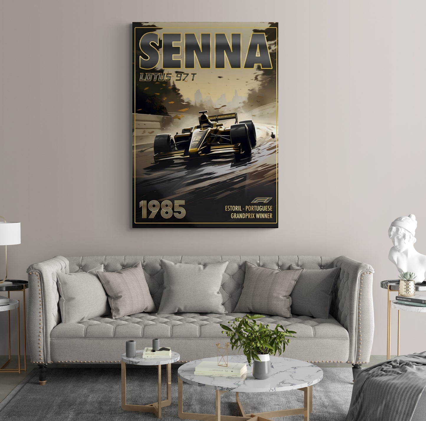 F1 SENNA LOTUS 97 - T