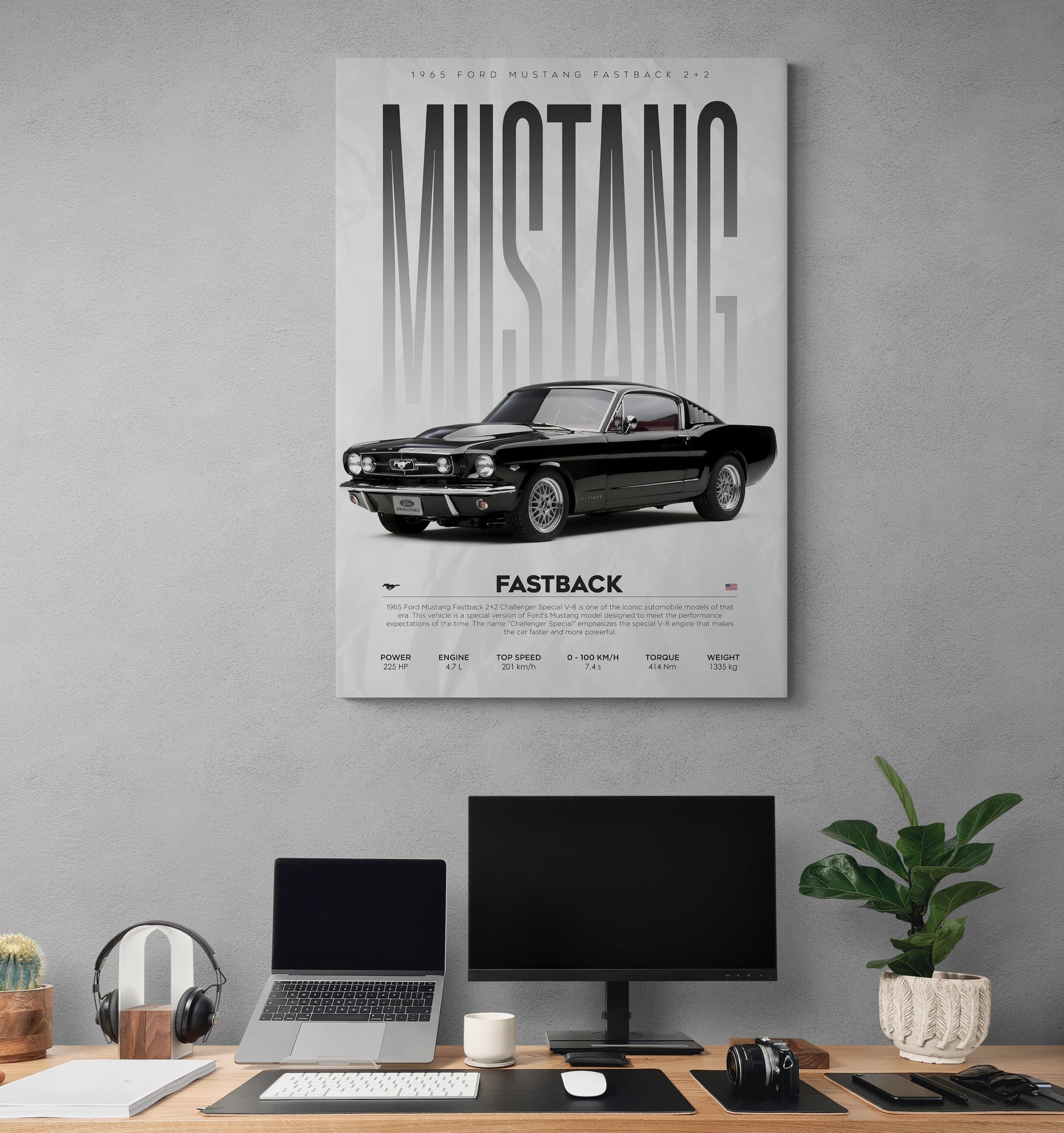 Elevate your living hall interior design with Mustang Darkhorse Canvas and explore iconic Mustang car models posters, including the classic 1967 Mustang poster shop now  at essential walls for free delivery and easy returns.