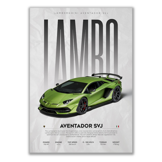 LAMBORGHINI AVENTADOR SVJ