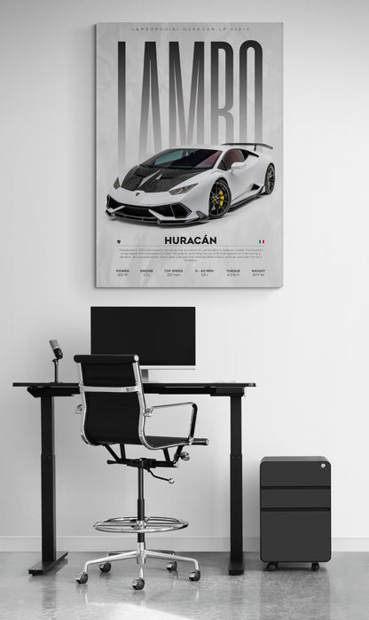 Enhance your drawing room interior design with captivating posters and pictures for decor, available at stores near you. Explore our collection featuring Lamborghini Huracan models and other iconic cars, perfect for adding flair to your space. Discover posters made of high-quality paper, showcasing the allure of Lamborghini cars at affordable prices. Elevate your decor with Essential Walls.