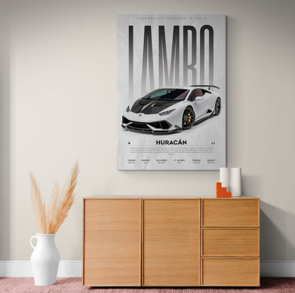  Explore the allure of the 2023 Lambo Huracan and Huracán Evo poster in our decorative art collection. Elevate your interior wall design with captivating posters and canvas featuring the latest Lamborghini designs. Discover the perfect fusion of decor and art, adding a touch of luxury to your space. Find inspiration for your interior design with Essential Walls.