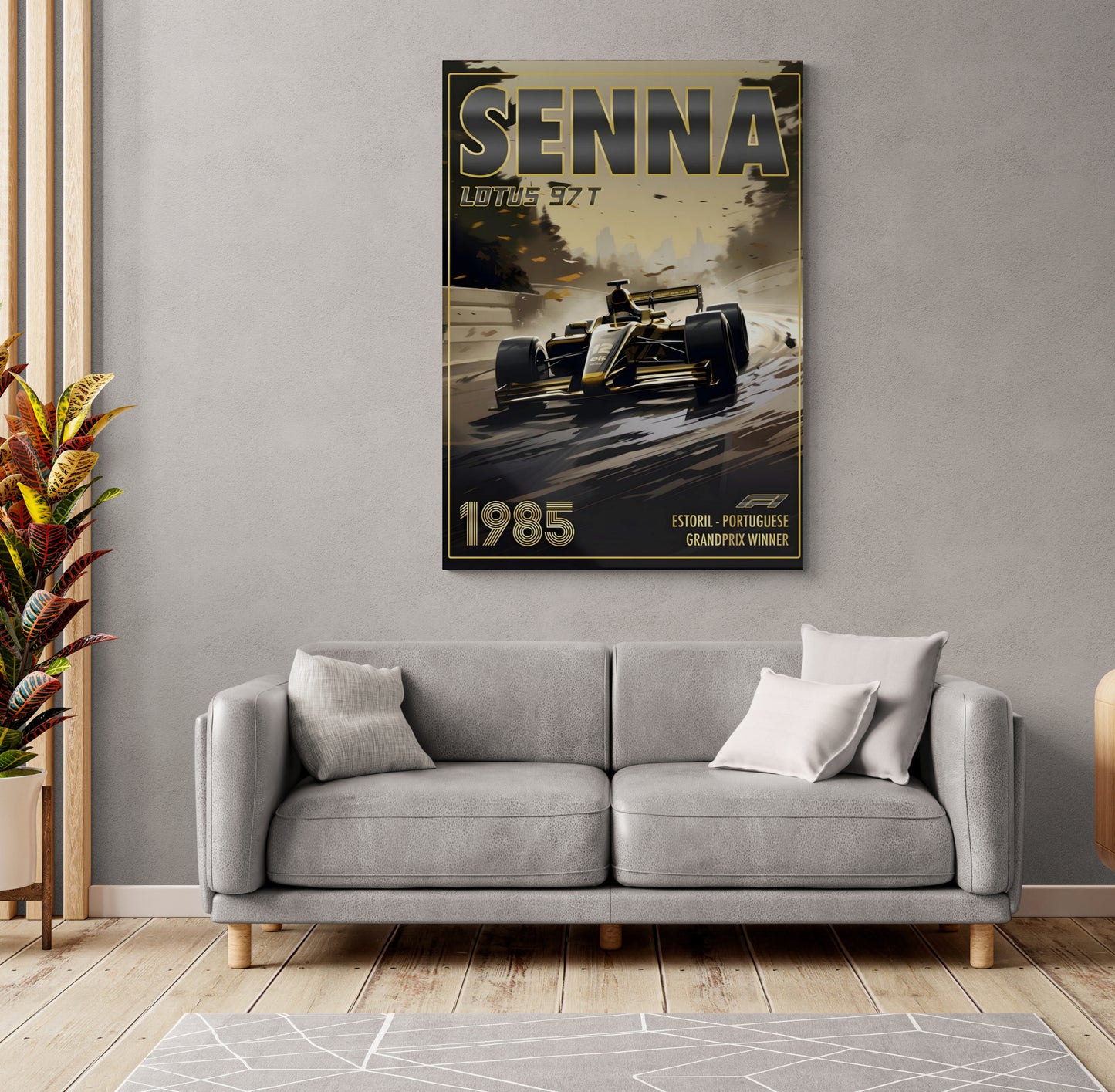 F1 SENNA LOTUS 97 - T