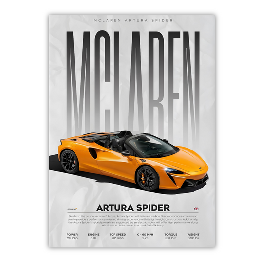 MCLAREN ARTURA SPIDER