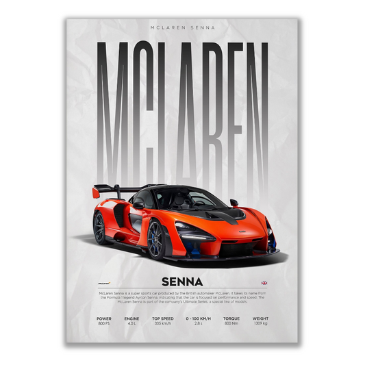 Enhance your living space with captivating living room art featuring Mclaren Seena. Elevate your walls with stunning wall artwork showcasing Mclaren motors. Explore art on wall for inspiring home decor ideas.