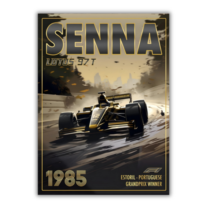 F1 SENNA LOTUS 97 - T