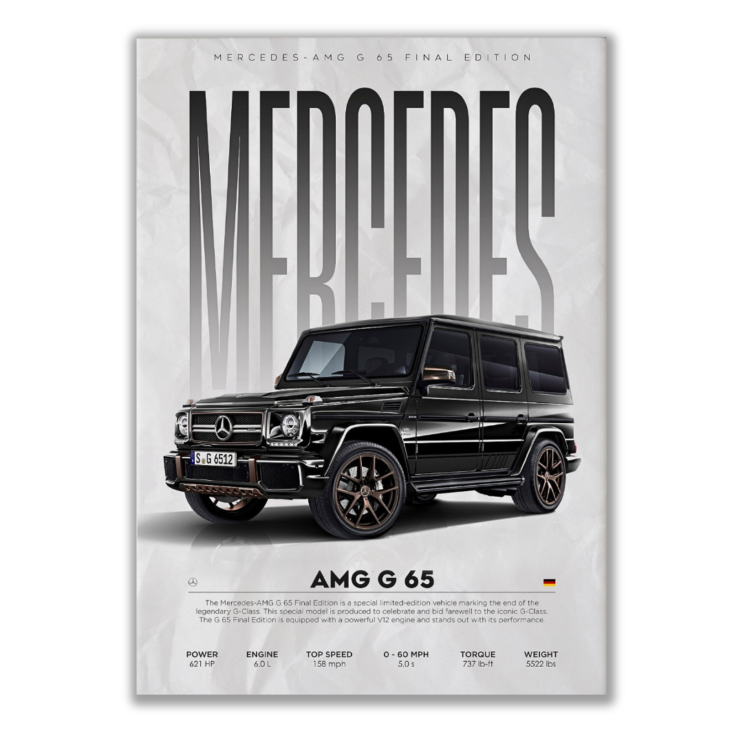 MERCEDES-AMG G 65 FINAL EDITION