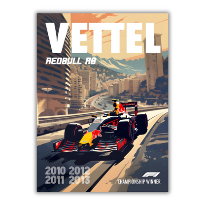 VETTEL REDBULL AB - F1