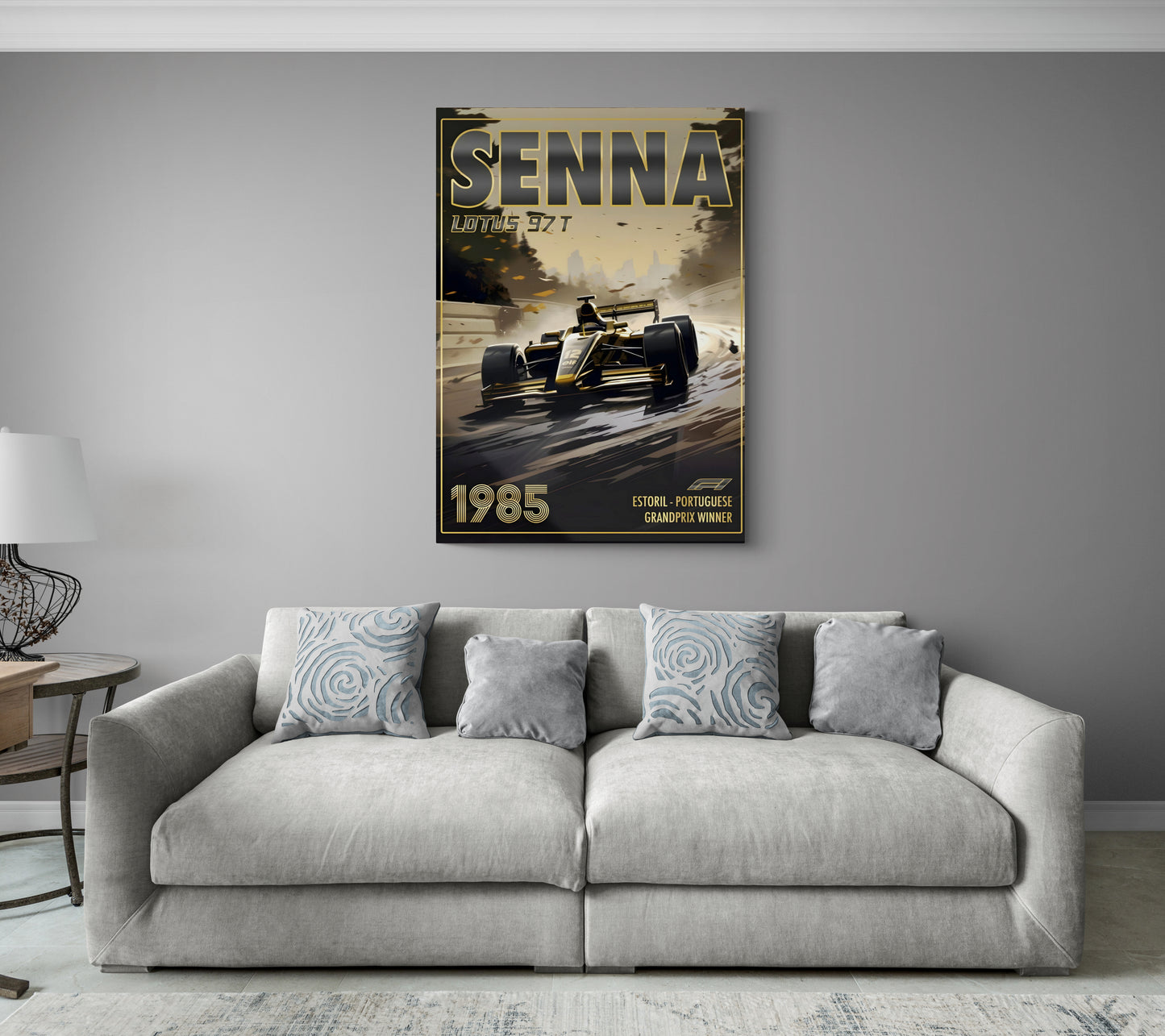 F1 SENNA LOTUS 97 - T