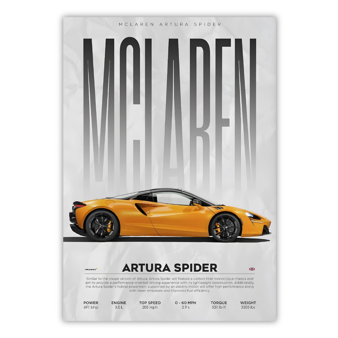 MCLAREN ARTURA SPIDER